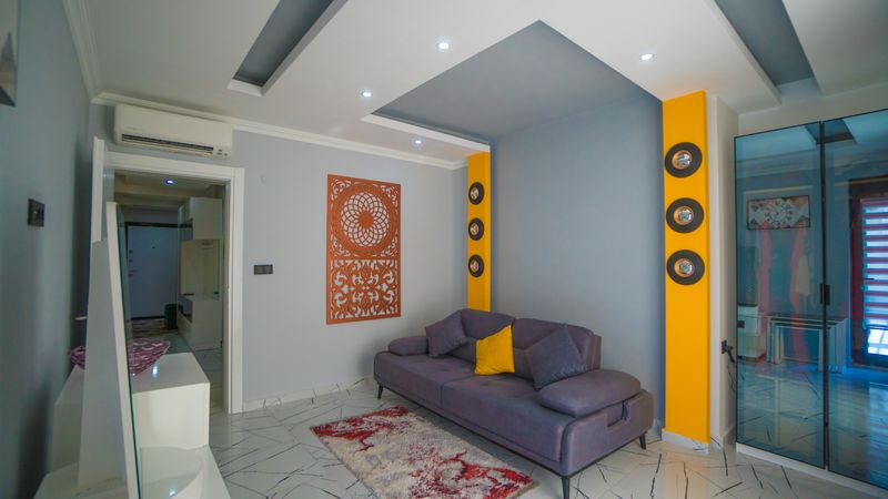 Квартира 2+1, 106 м2 всего минуте ходьбы от моря в самом центре Алании. фото 22