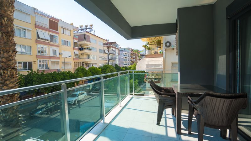 Квартира 2+1, 106 м2 всего минуте ходьбы от моря в самом центре Алании. фото 24