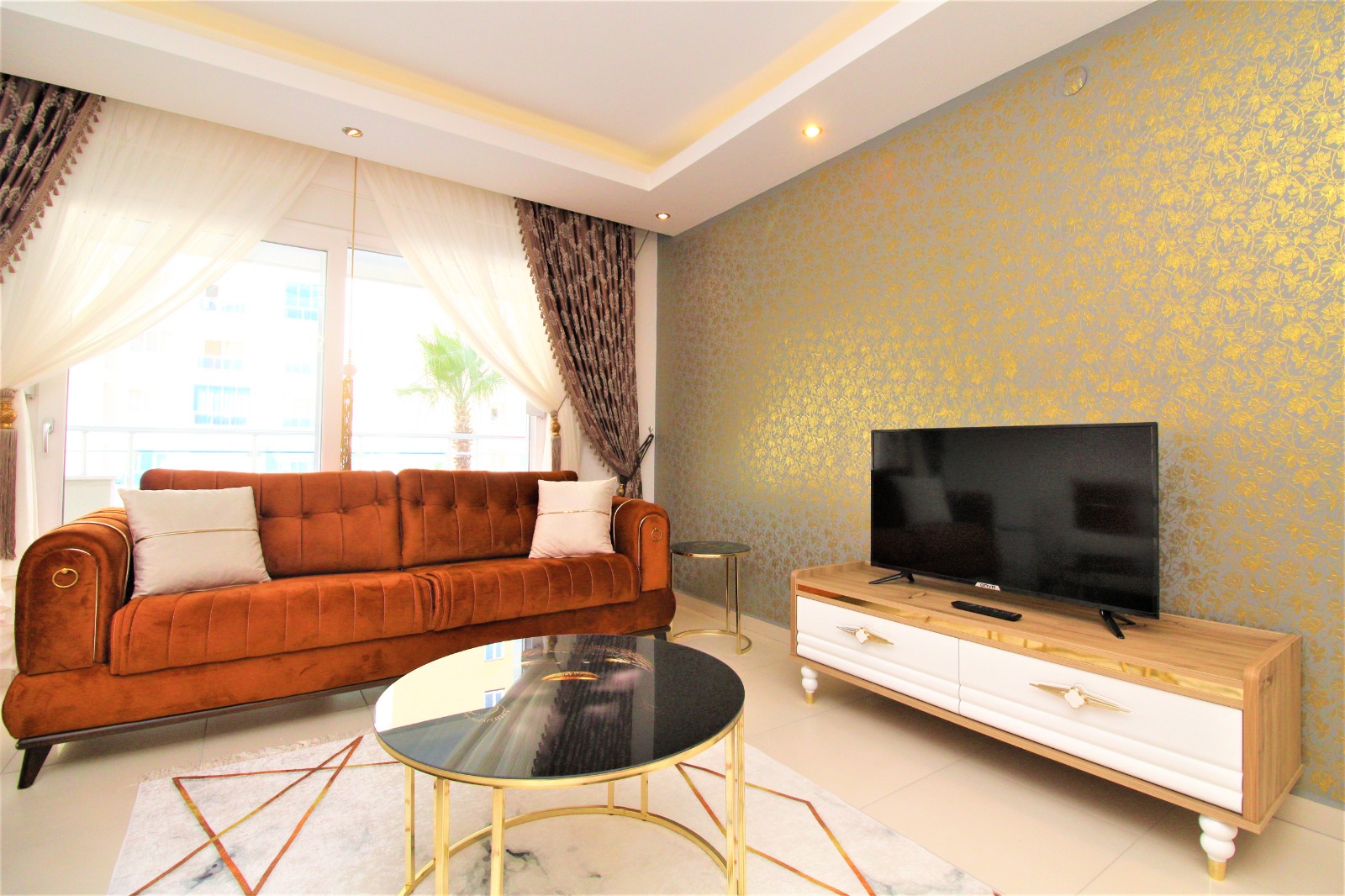 Квартира 1+1 с мебелью в 600 метрах от моря в Махмутларе, 70 м2. фото 13