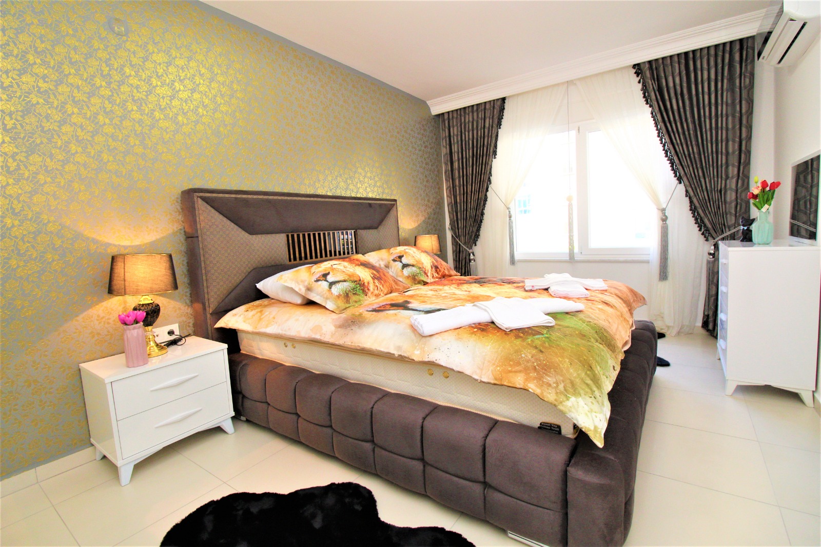 Квартира 1+1 с мебелью в 600 метрах от моря в Махмутларе, 70 м2. фото 19