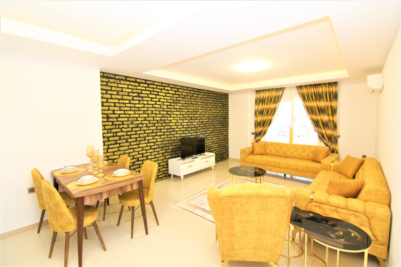 Apartment layout 1+1 with furniture in Mahmutlar, 77m2 фото 5