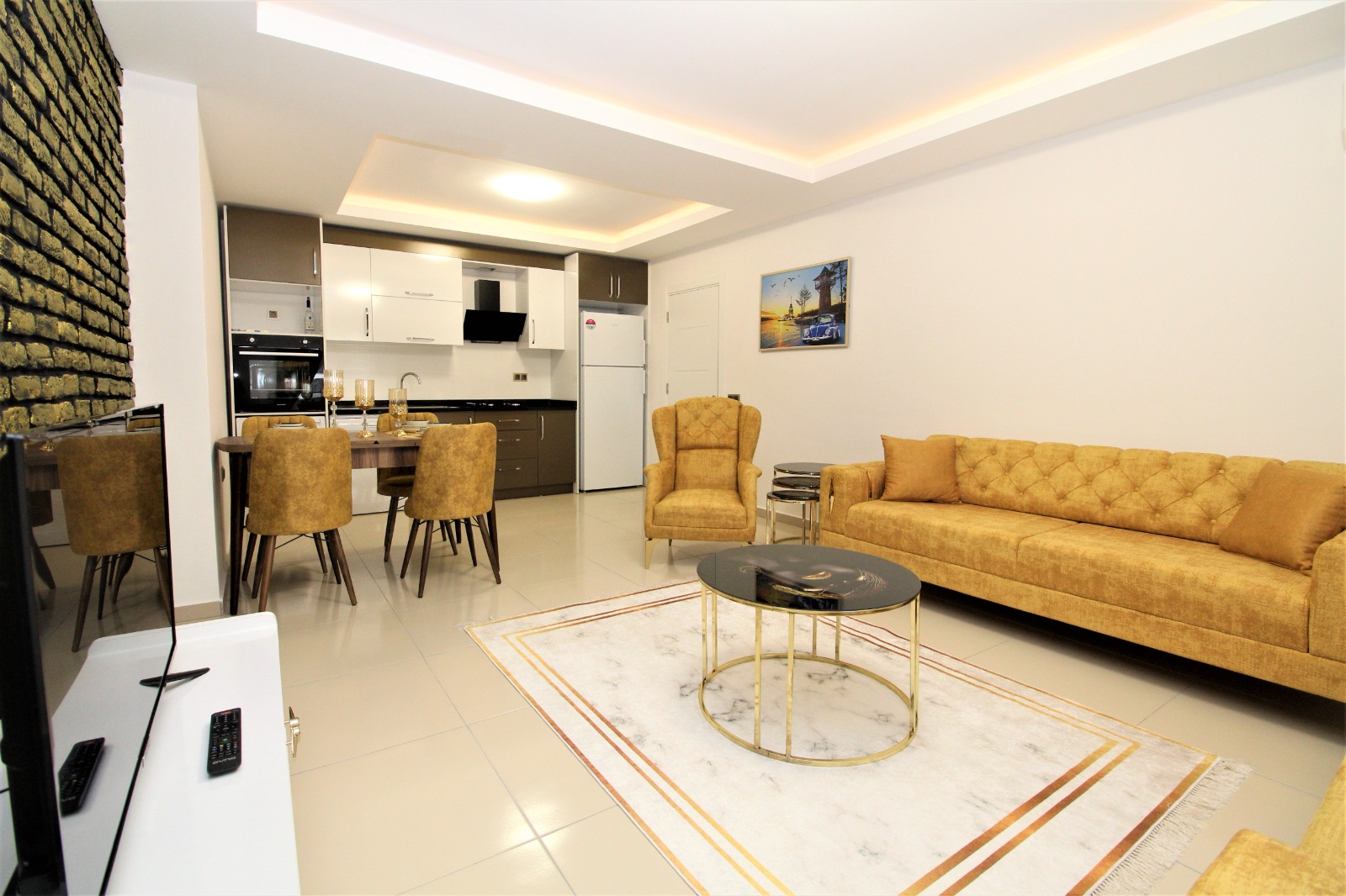 Apartment layout 1+1 with furniture in Mahmutlar, 77m2 фото 6