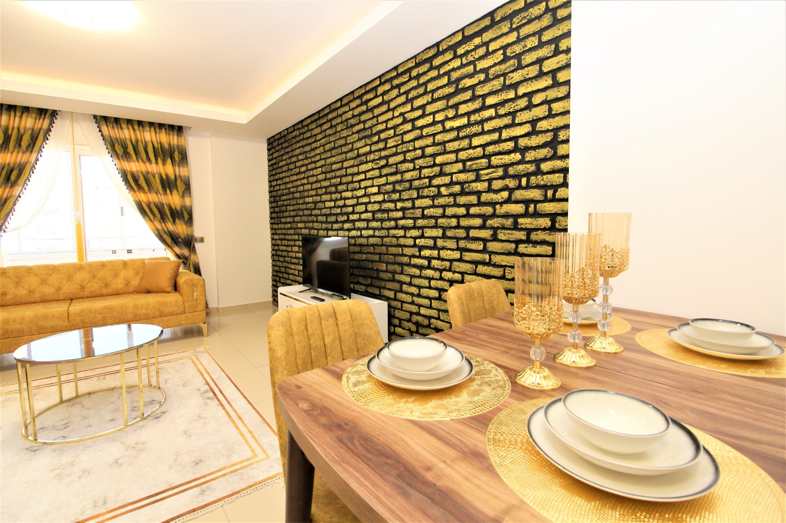 Apartment layout 1+1 with furniture in Mahmutlar, 77m2 фото 11