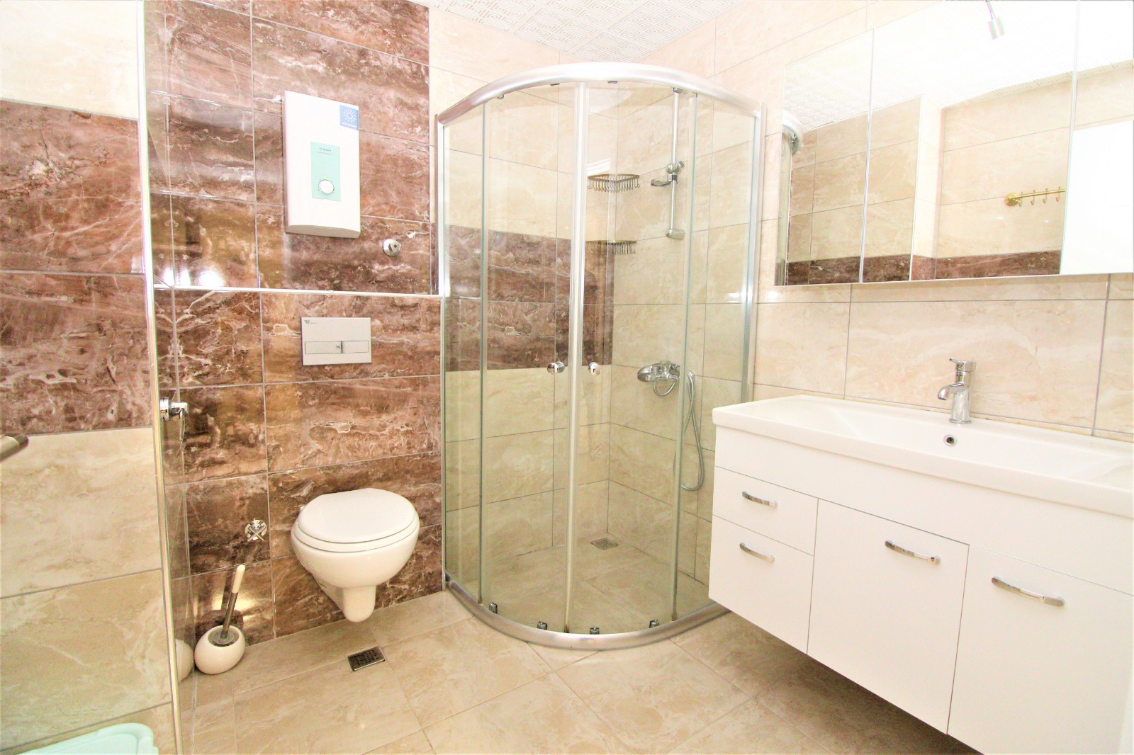 Apartment layout 1+1 with furniture in Mahmutlar, 77m2 фото 14