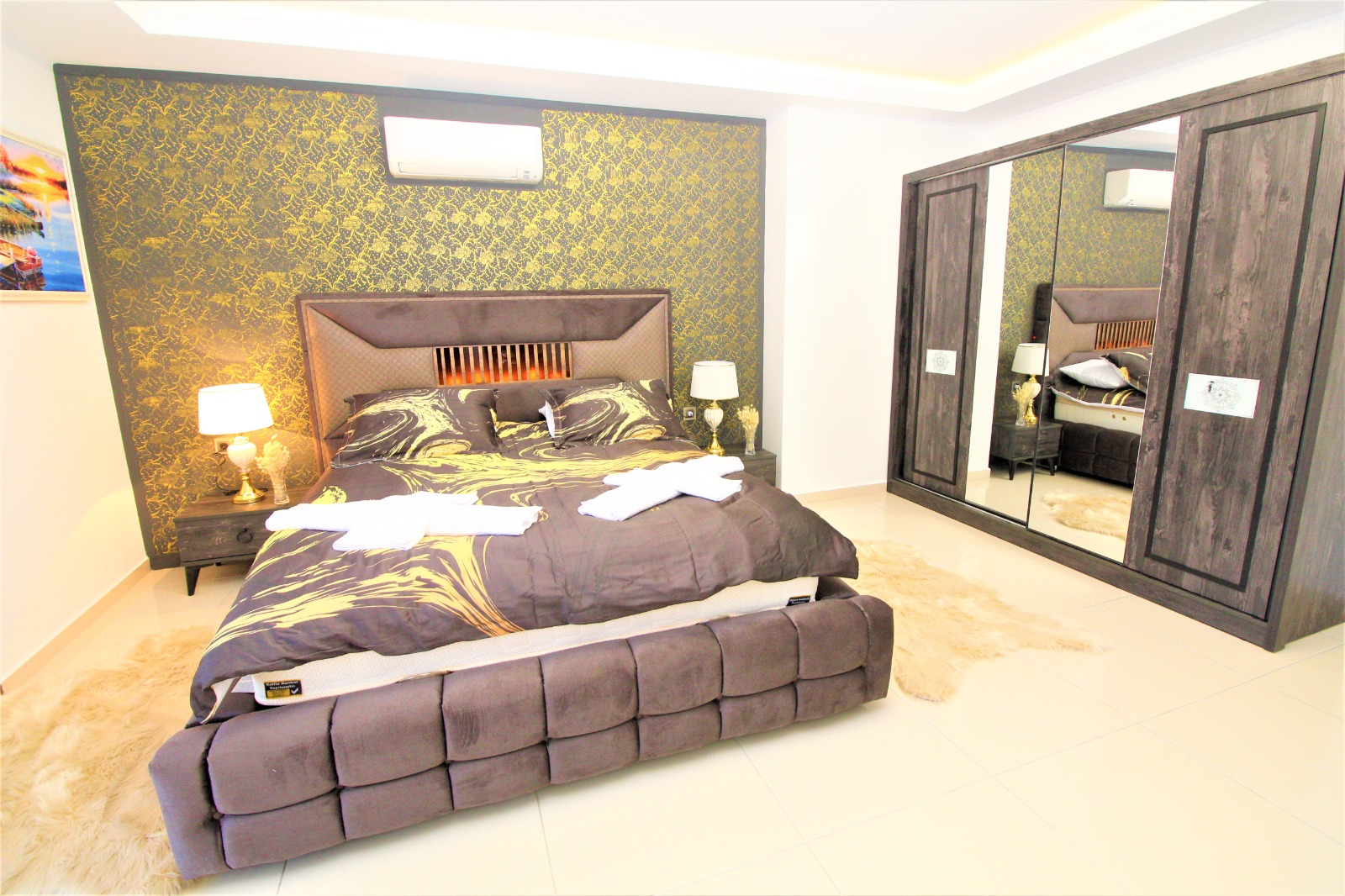 Apartment layout 1+1 with furniture in Mahmutlar, 77m2 фото 15