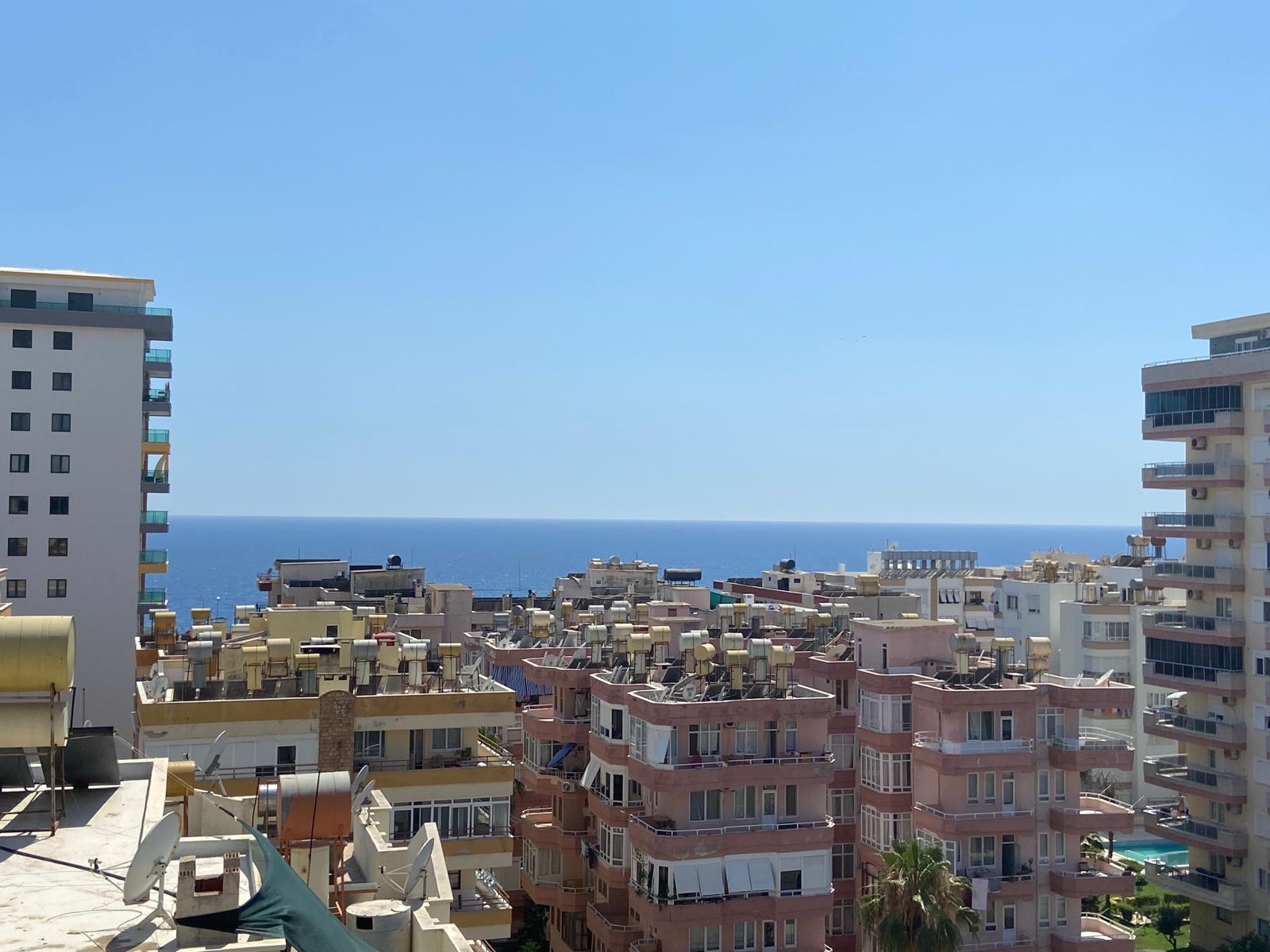 Большая квартира 1+1 с видом на море в Махмутларе, 90 м2 фото 4