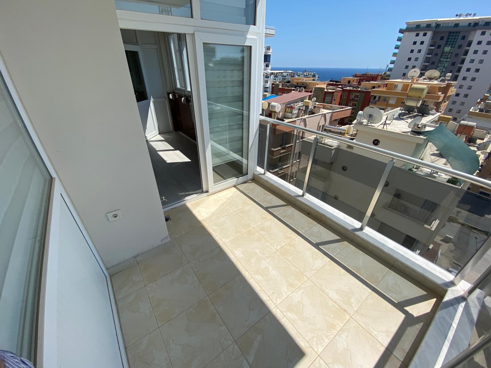 Большая квартира 1+1 с видом на море в Махмутларе, 90 м2 фото 15