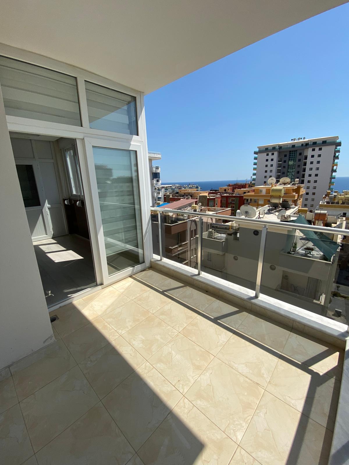 Большая квартира 1+1 с видом на море в Махмутларе, 90 м2 фото 16