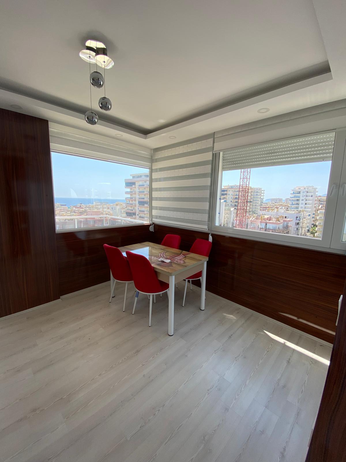 Большая квартира 1+1 с видом на море в Махмутларе, 90 м2 фото 39