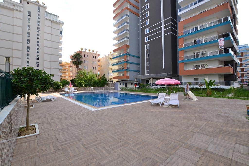 Большая квартира 1+1 с видом на море в Махмутларе, 90 м2 фото 42