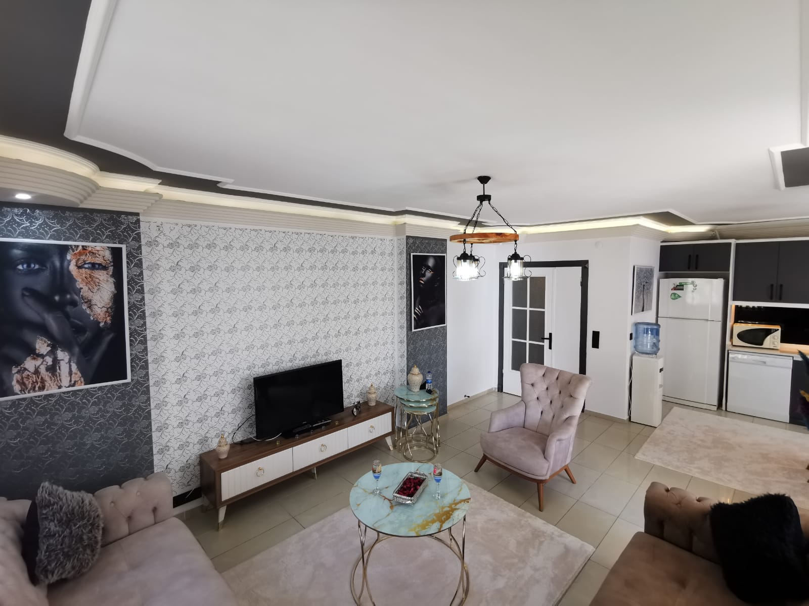 Меблированная трехкомнатная квартира в Махмутларе, 130 м2 фото 3