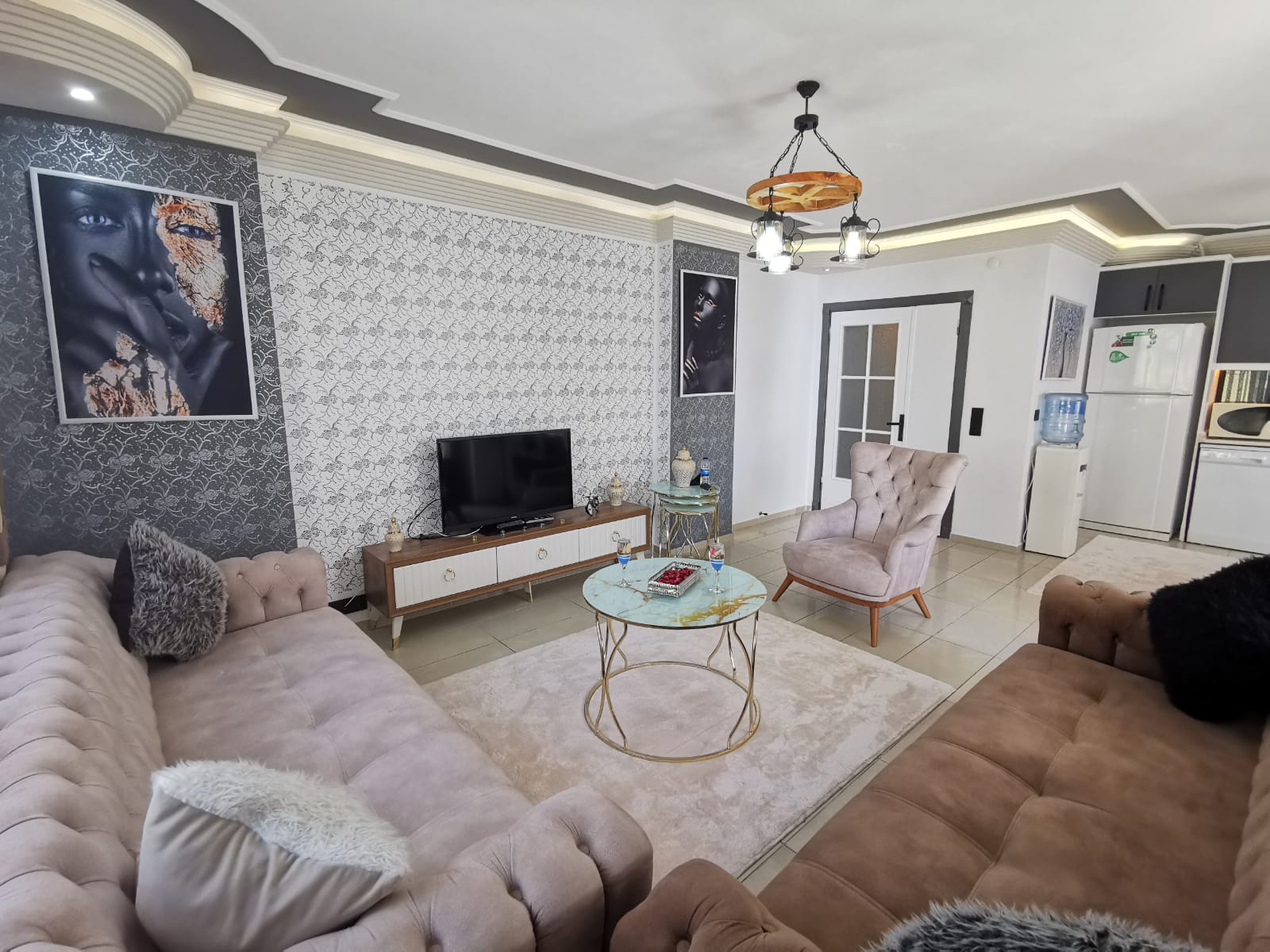 Меблированная трехкомнатная квартира в Махмутларе, 130 м2 фото 8