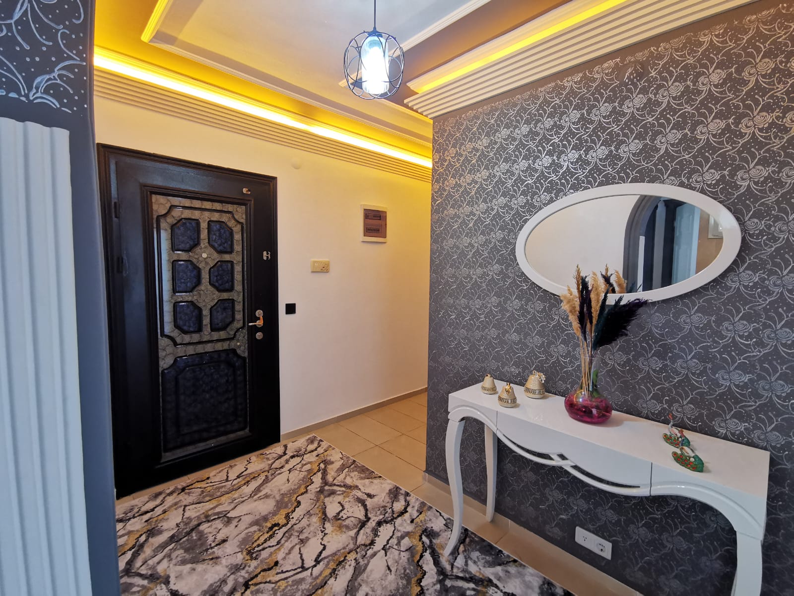 Меблированная трехкомнатная квартира в Махмутларе, 130 м2 фото 10