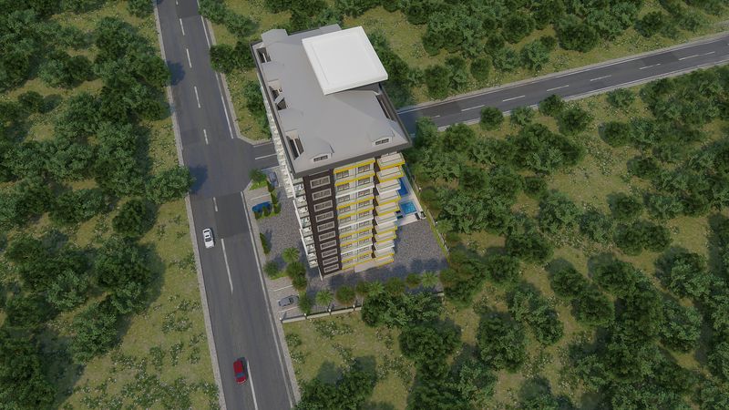 Инвестиционный проект на ул. Барбаросса в Махмутларе! Бес% рассрочка! Удобный план оплаты! фото 3