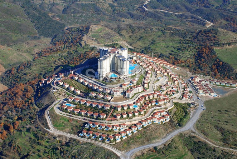 Апарт- вилла в роскошном комплексе в районе Каргыджак фото 1