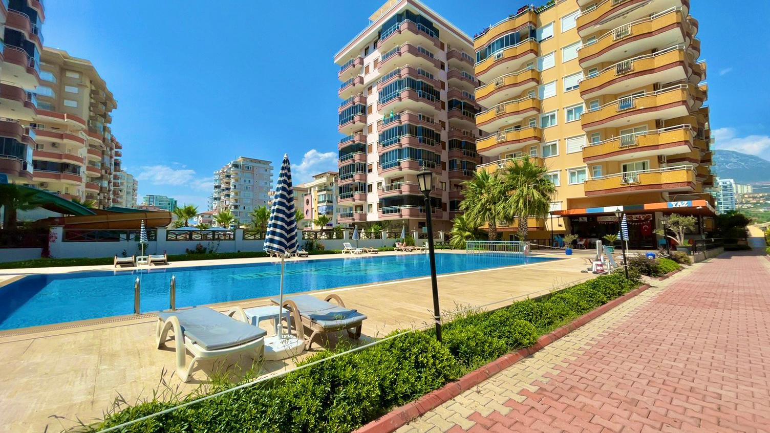 Отличная просторная квартира 2+1 с видом на море в Махмутларе, 125 м2. фото 3