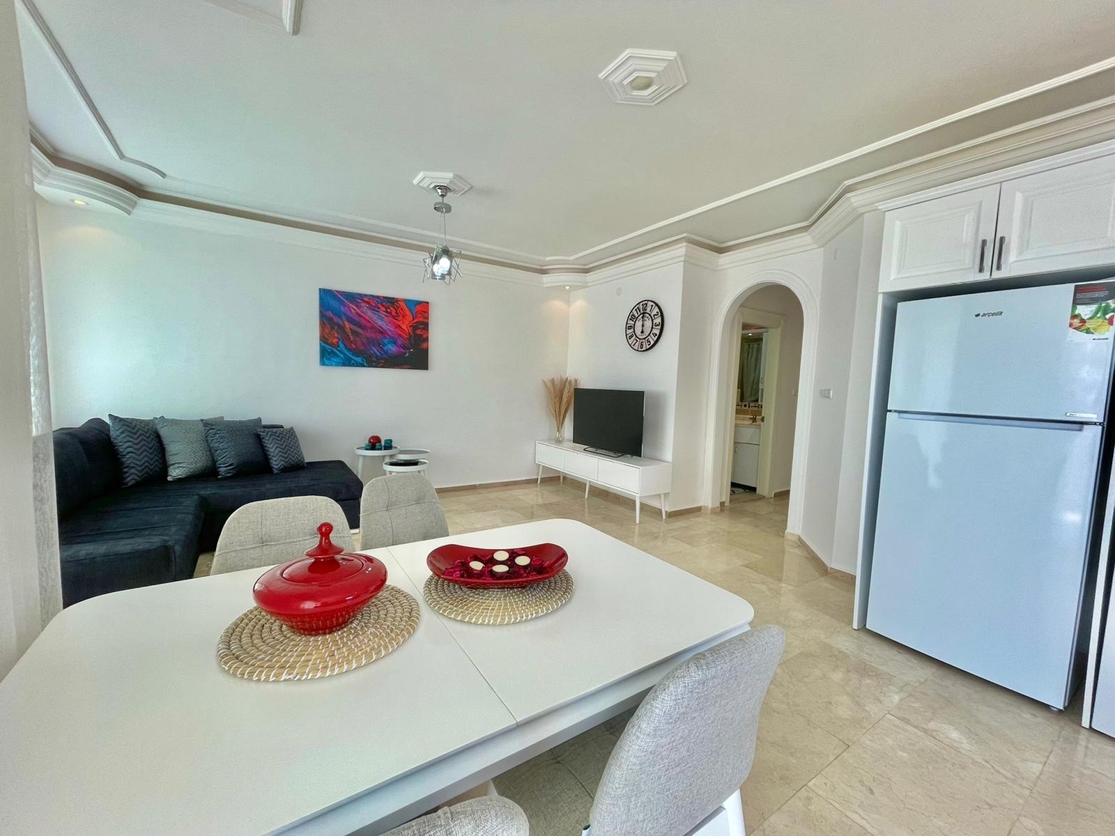 Отличная просторная квартира 2+1 с видом на море в Махмутларе, 125 м2. фото 9