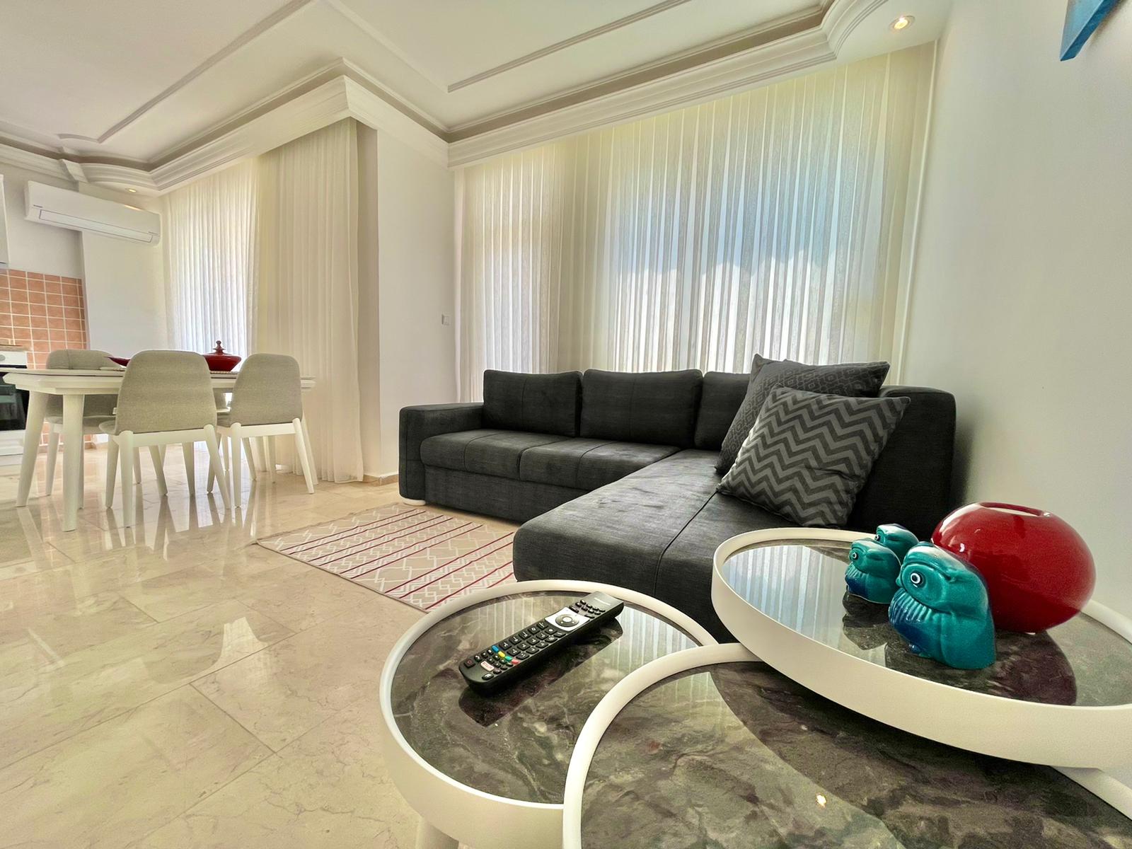 Отличная просторная квартира 2+1 с видом на море в Махмутларе, 125 м2. фото 13