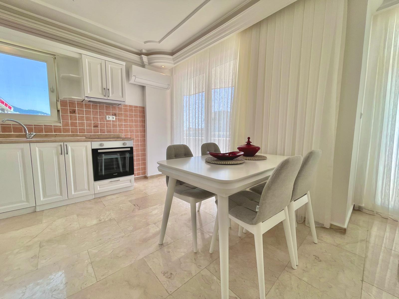 Отличная просторная квартира 2+1 с видом на море в Махмутларе, 125 м2. фото 14