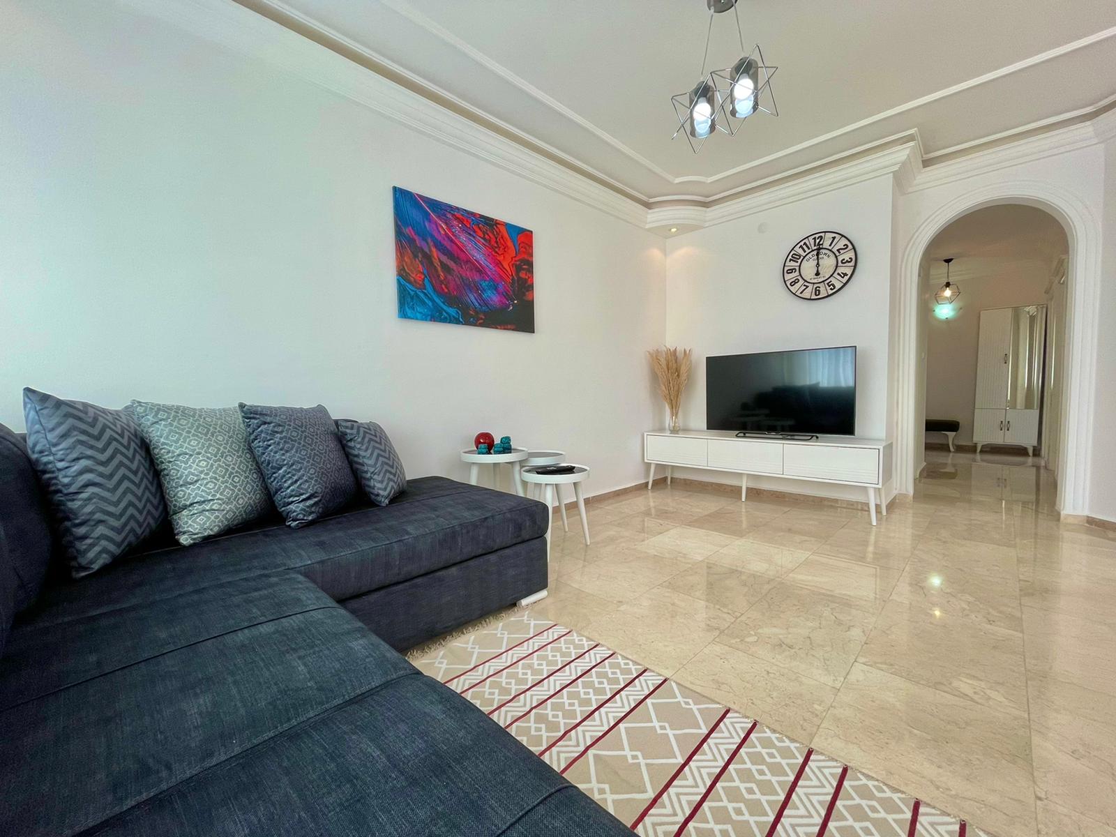 Отличная просторная квартира 2+1 с видом на море в Махмутларе, 125 м2. фото 15