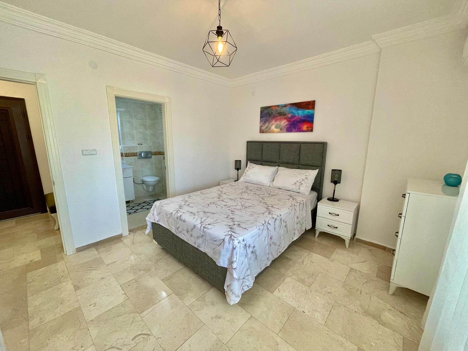 Отличная просторная квартира 2+1 с видом на море в Махмутларе, 125 м2. фото 28