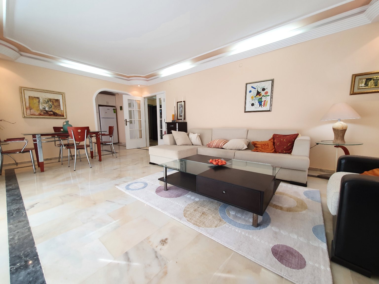 Three-room apartment with furniture and sea view, 120 m2 фото 8