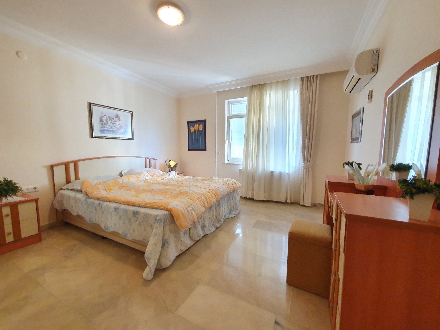 Three-room apartment with furniture and sea view, 120 m2 фото 15