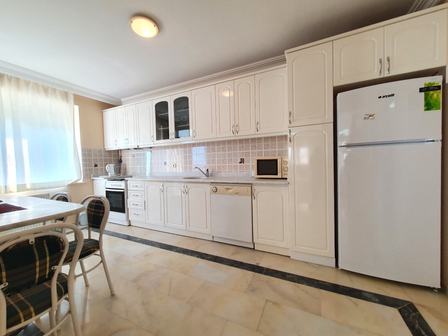 Three-room apartment with furniture and sea view, 120 m2 фото 18