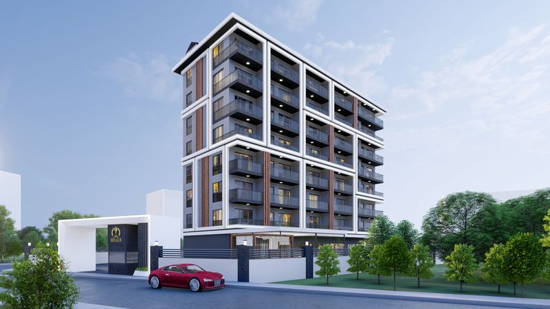 Инвестиционный проект на стадии котлована, Квартиры 1+1, 2+1 и 3+1 дуплекс по стартовым ценам! Авсаллар, Алания. фото 13