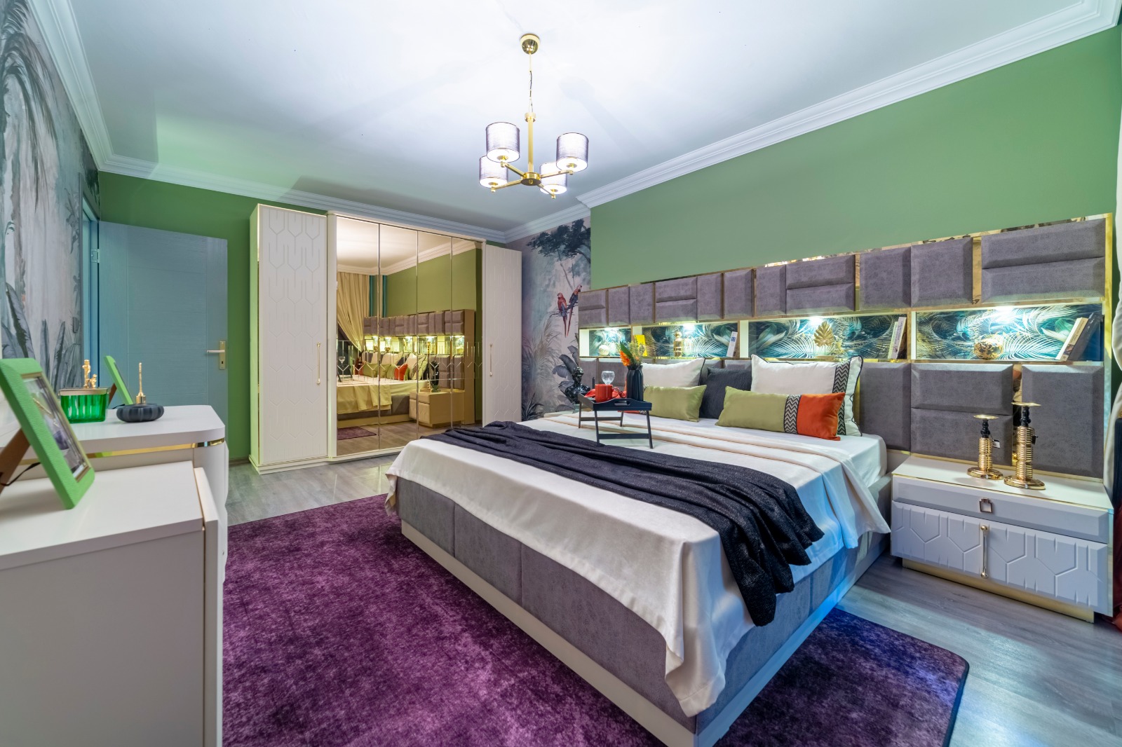 Меблированные апартаменты планировки 2+1, 110 м2 в популярном комплексе, район Махмутлар, Аланья фото 5