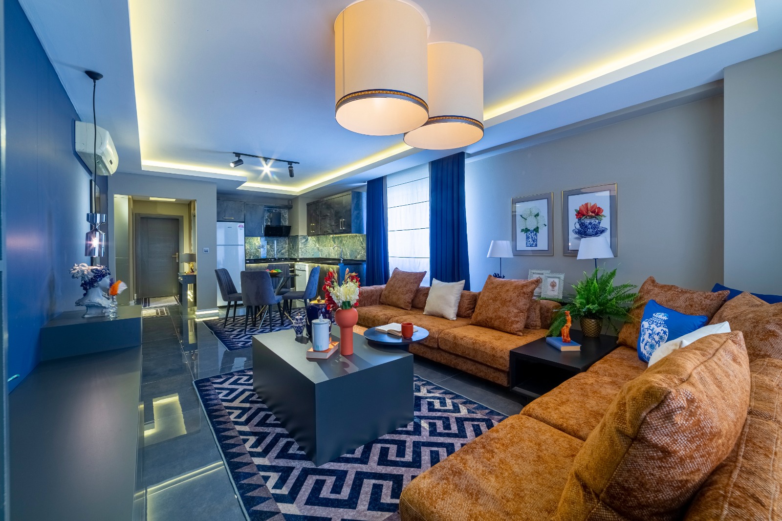 Меблированные апартаменты планировки 2+1, 110 м2 в популярном комплексе, район Махмутлар, Аланья фото 8