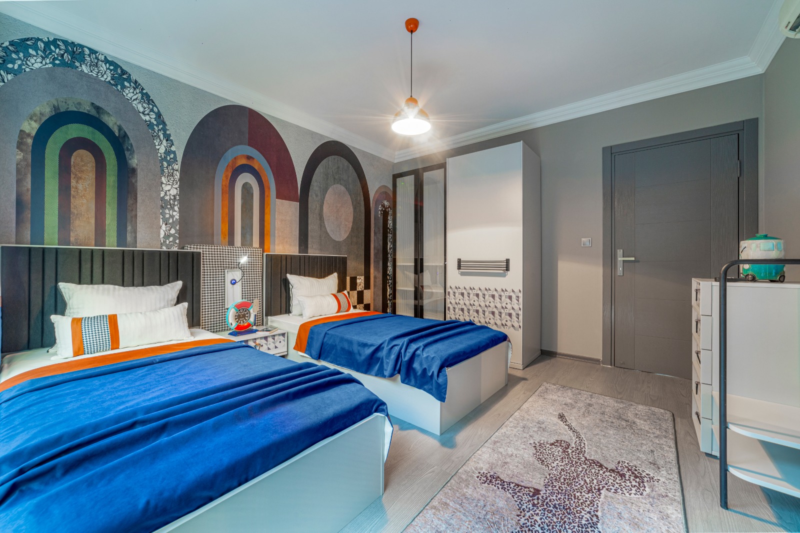 Меблированные апартаменты планировки 2+1, 110 м2 в популярном комплексе, район Махмутлар, Аланья фото 10