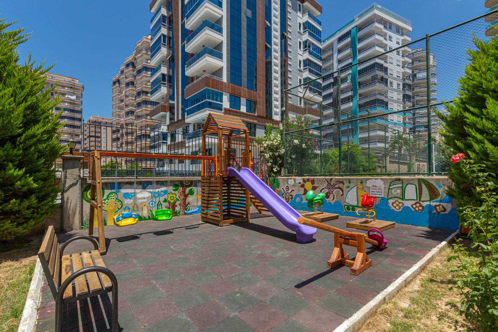 Меблированные апартаменты планировки 2+1, 110 м2 в популярном комплексе, район Махмутлар, Аланья фото 24