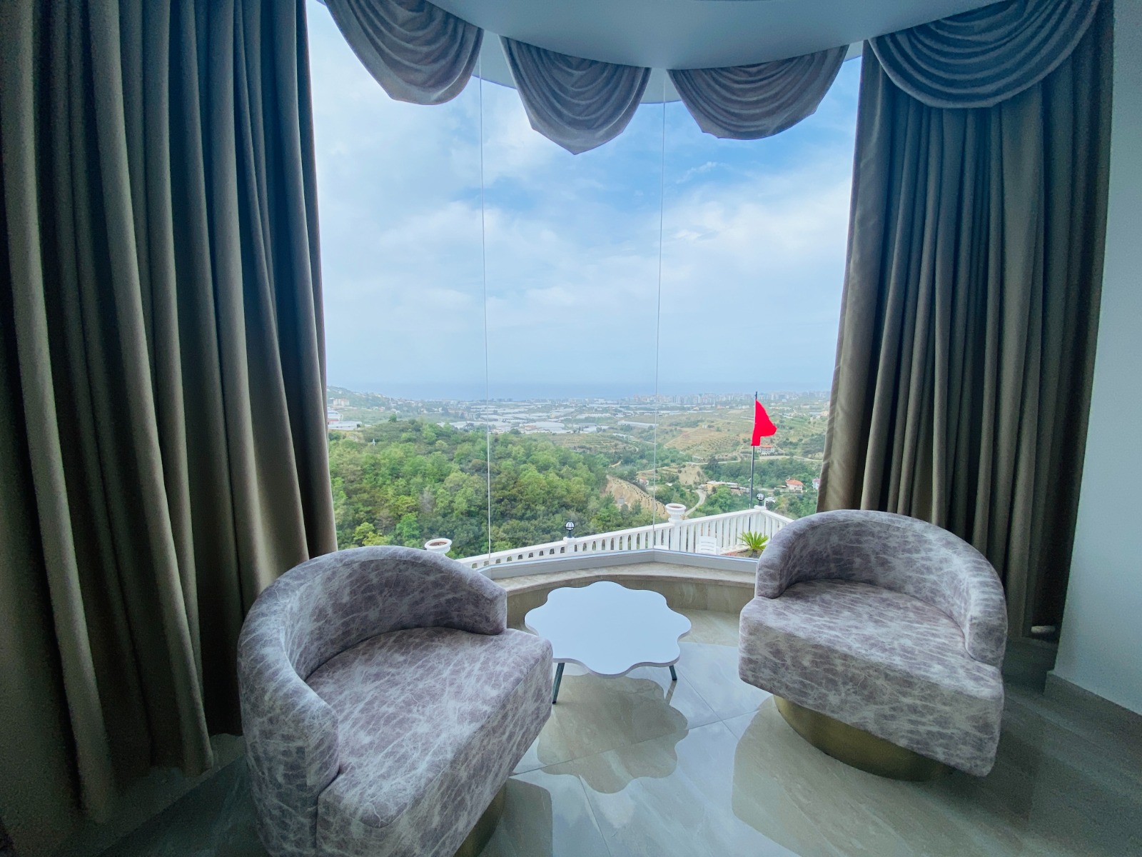 Вилла 3+1, с двумя террасами и видом на море в Каргыджаке, 250 кв.м. фото 16