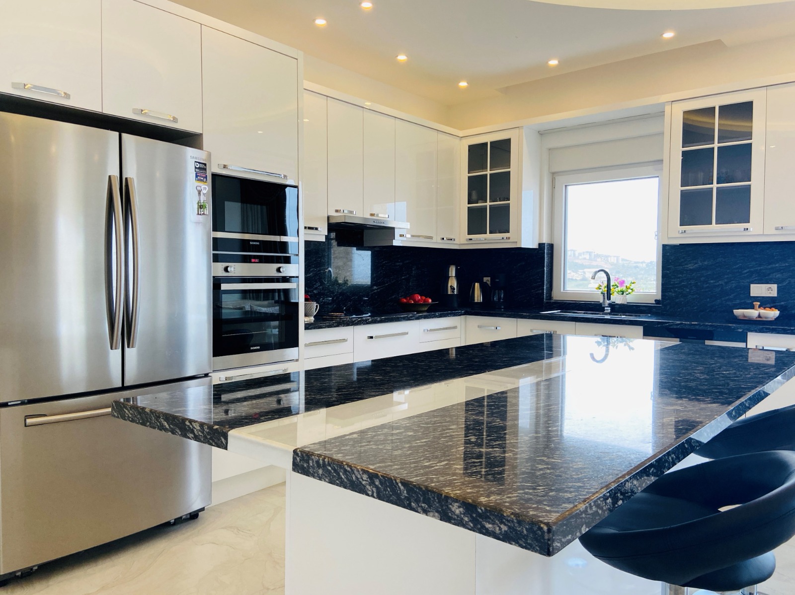 Вилла 3+1, с двумя террасами и видом на море в Каргыджаке, 250 кв.м. фото 20