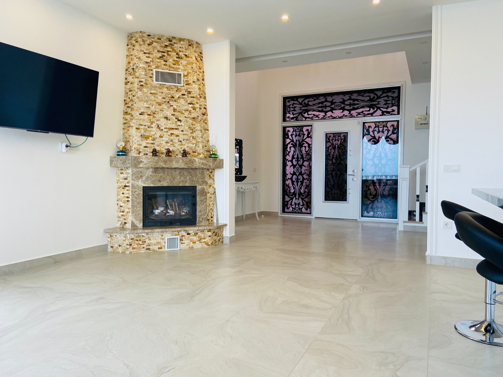 Вилла 3+1, с двумя террасами и видом на море в Каргыджаке, 250 кв.м. фото 27