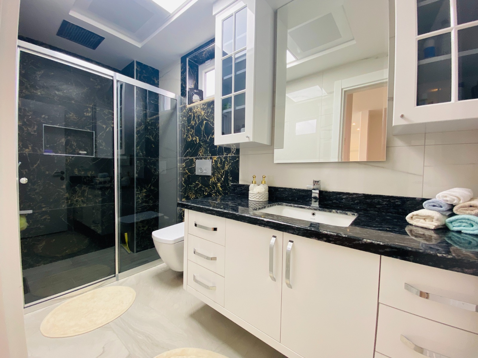 Вилла 3+1, с двумя террасами и видом на море в Каргыджаке, 250 кв.м. фото 38