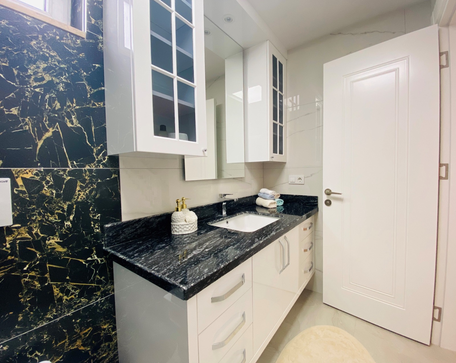 Вилла 3+1, с двумя террасами и видом на море в Каргыджаке, 250 кв.м. фото 40