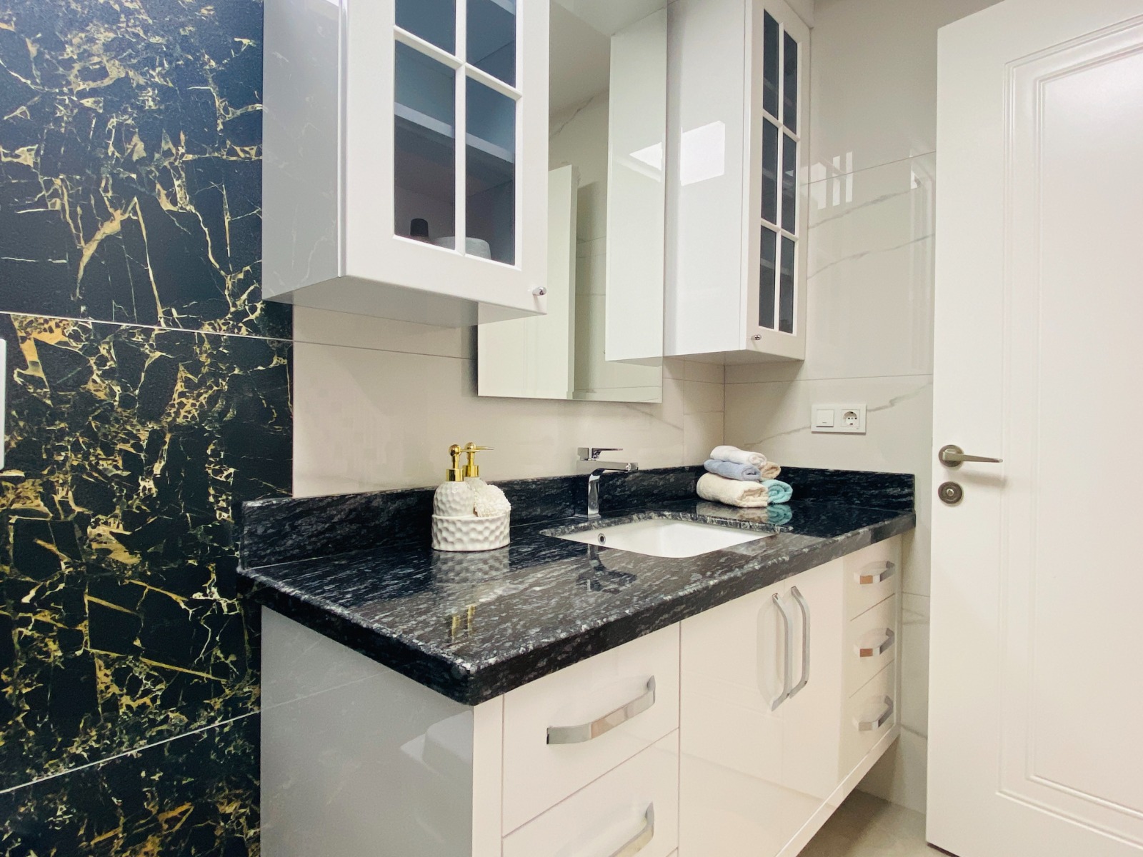 Вилла 3+1, с двумя террасами и видом на море в Каргыджаке, 250 кв.м. фото 42