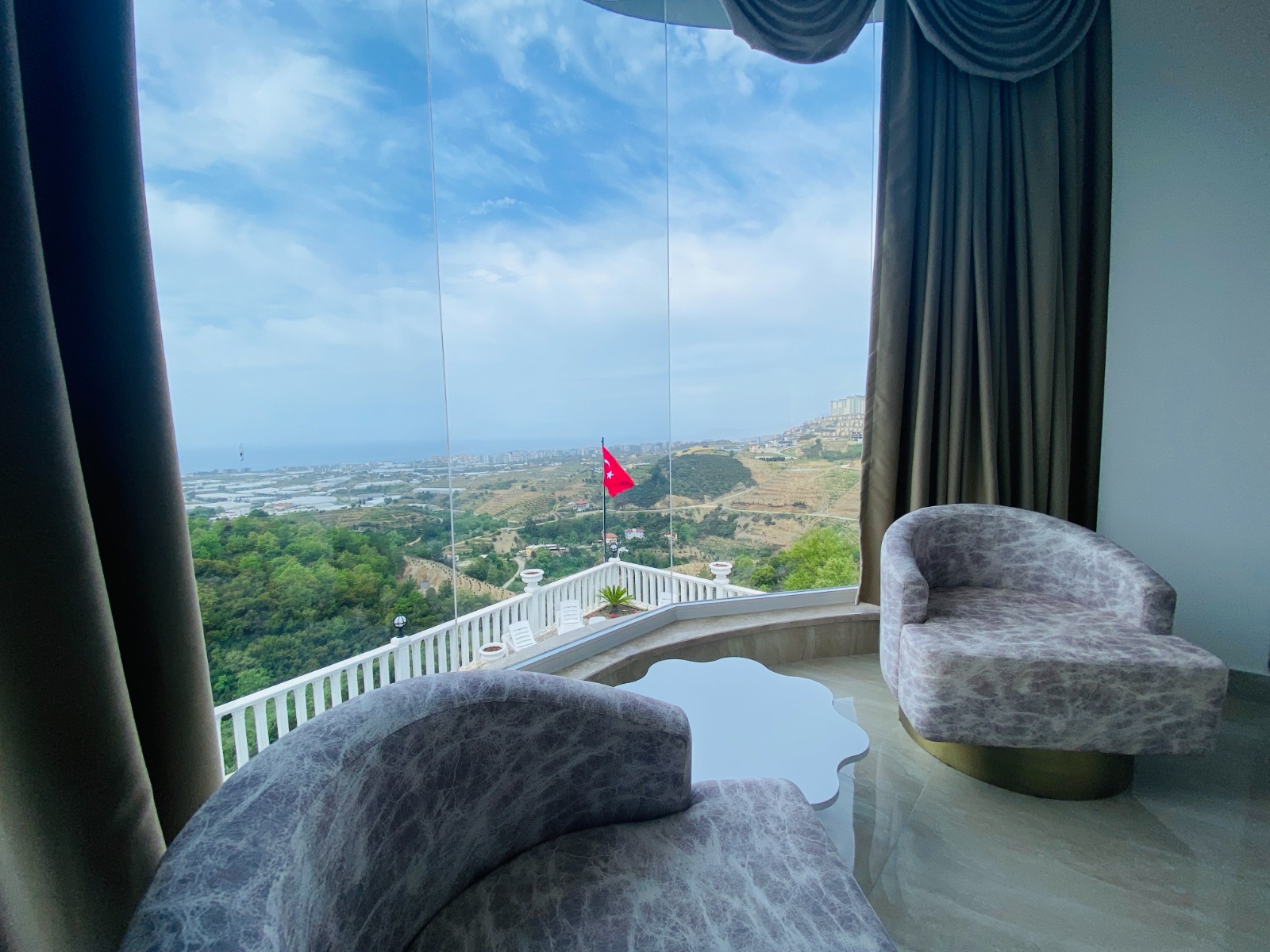 Вилла 3+1, с двумя террасами и видом на море в Каргыджаке, 250 кв.м. фото 49