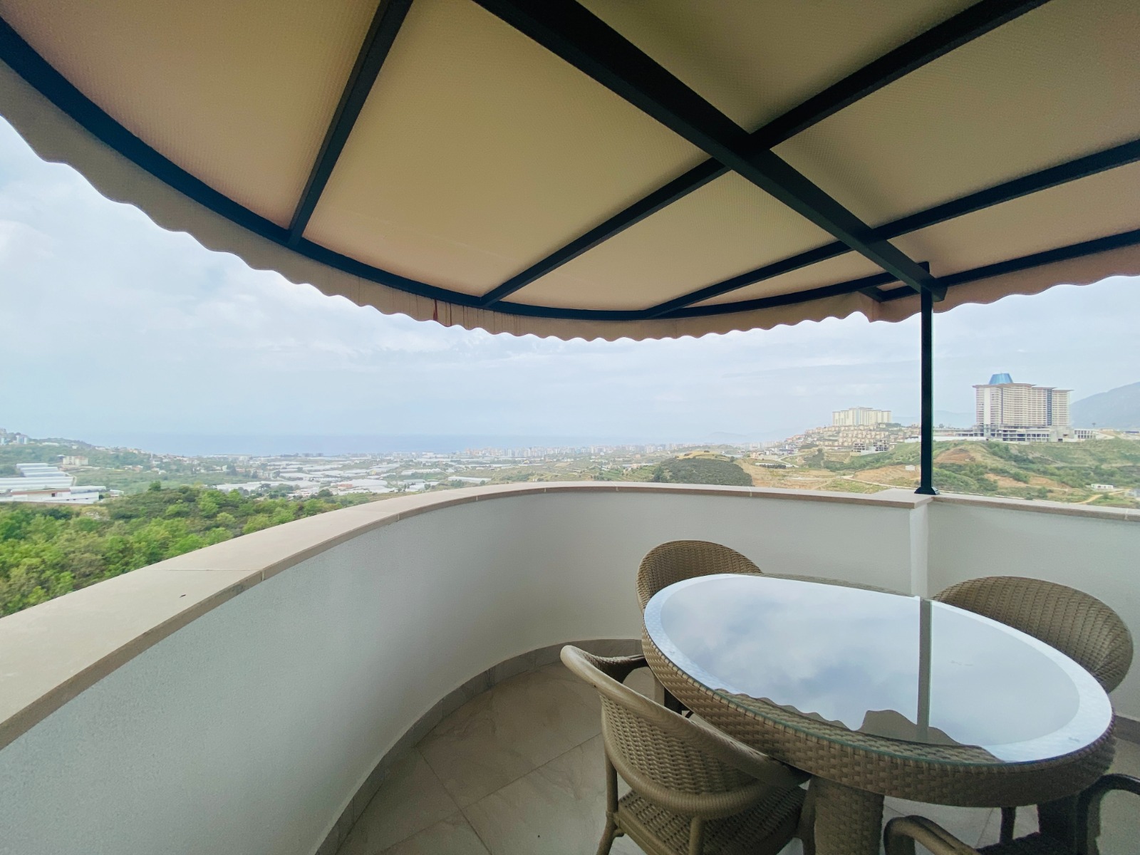 Вилла 3+1, с двумя террасами и видом на море в Каргыджаке, 250 кв.м. фото 59