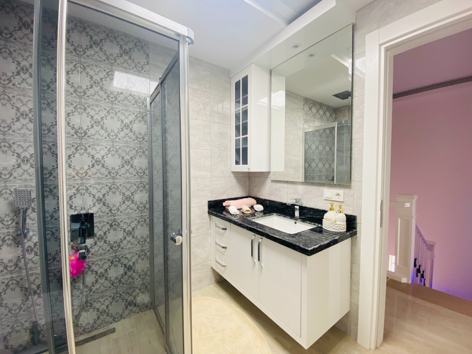 Вилла 3+1, с двумя террасами и видом на море в Каргыджаке, 250 кв.м. фото 61