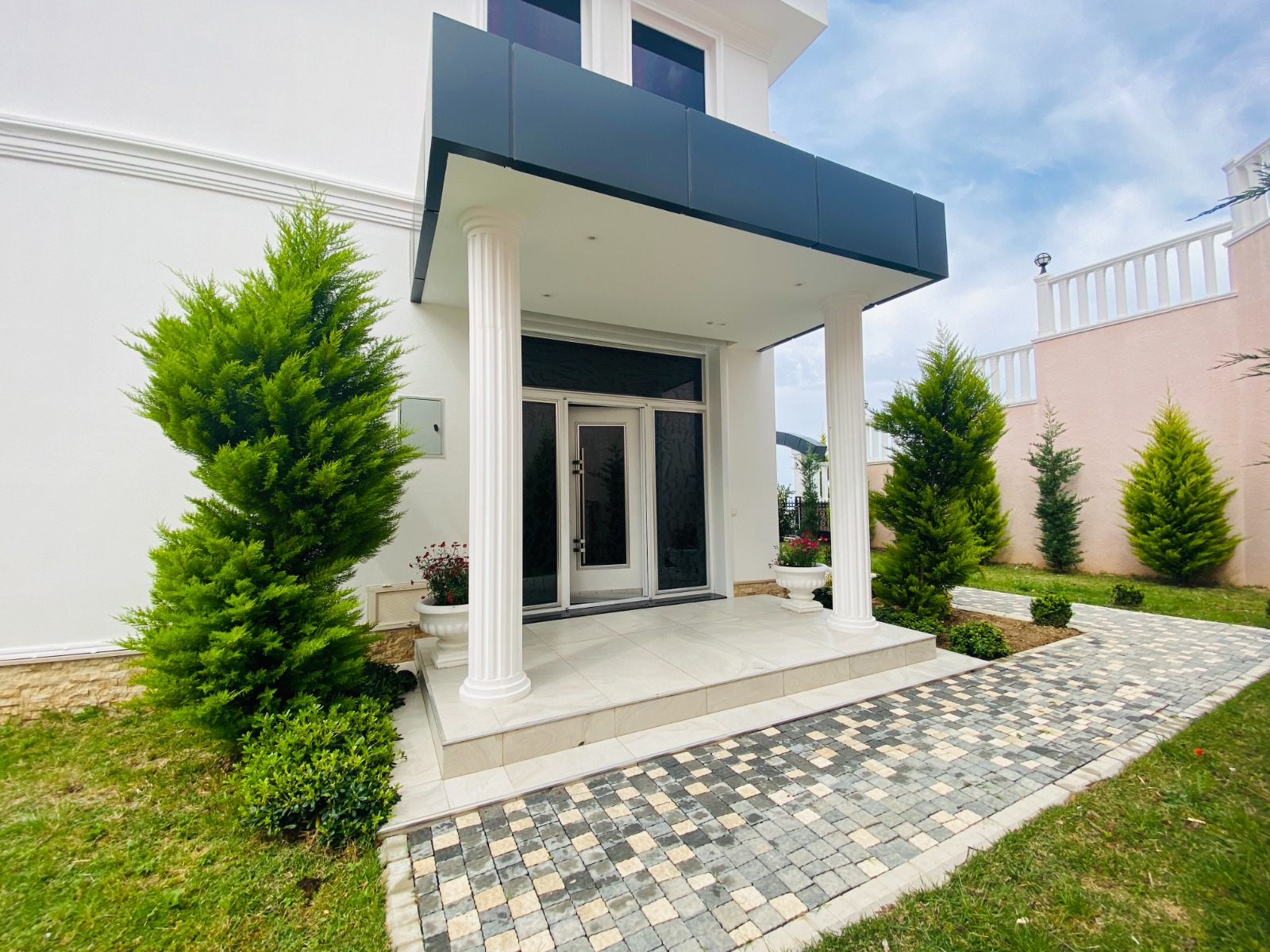 Вилла 3+1, с двумя террасами и видом на море в Каргыджаке, 250 кв.м. фото 78