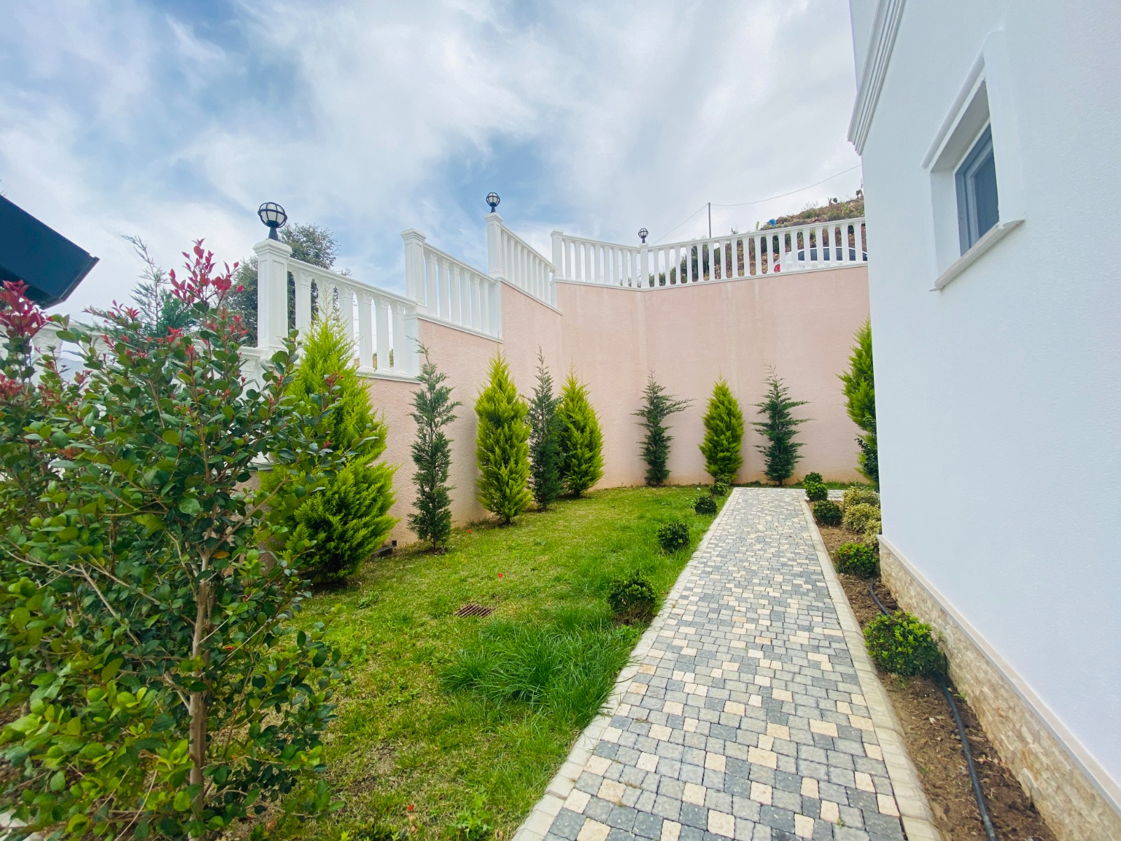 Вилла 3+1, с двумя террасами и видом на море в Каргыджаке, 250 кв.м. фото 87