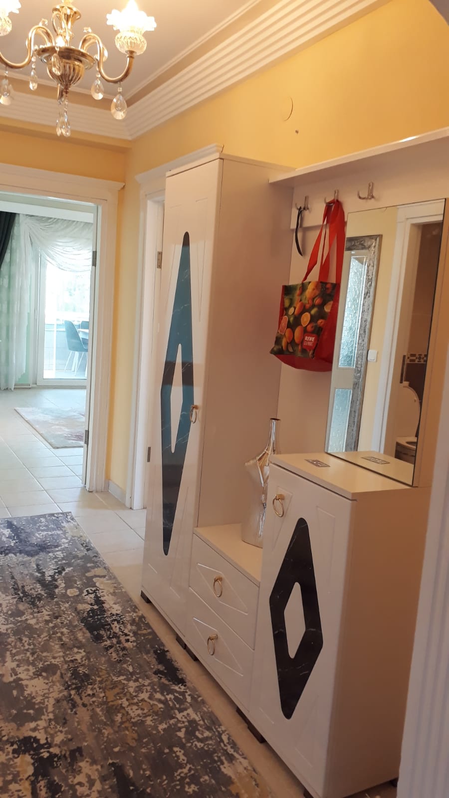 Меблированная просторная квартира 2+1 в пяти минутах от моря, 120 м2. Махмутлар, Алания. фото 29