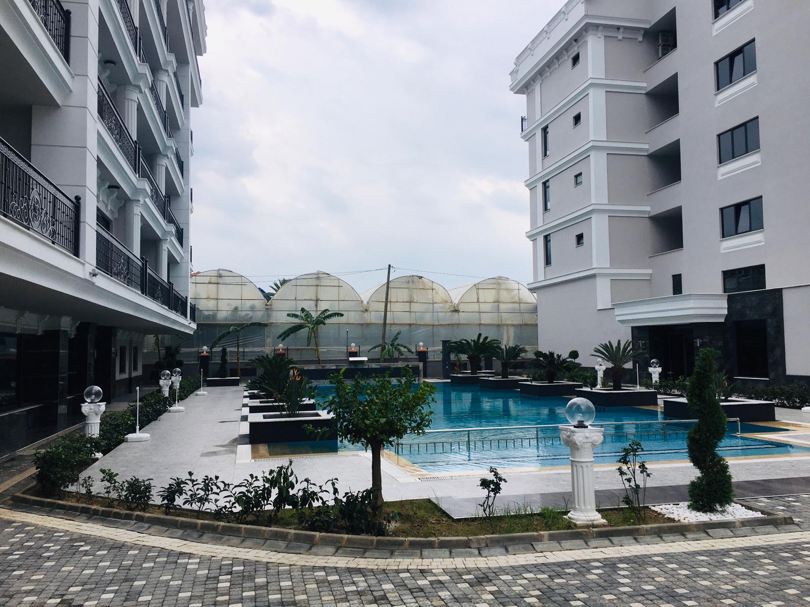 Luxury apartment 2+1 with sea views in a premium class complex on the first coastline in Kargicak, 120 m2 фото 7