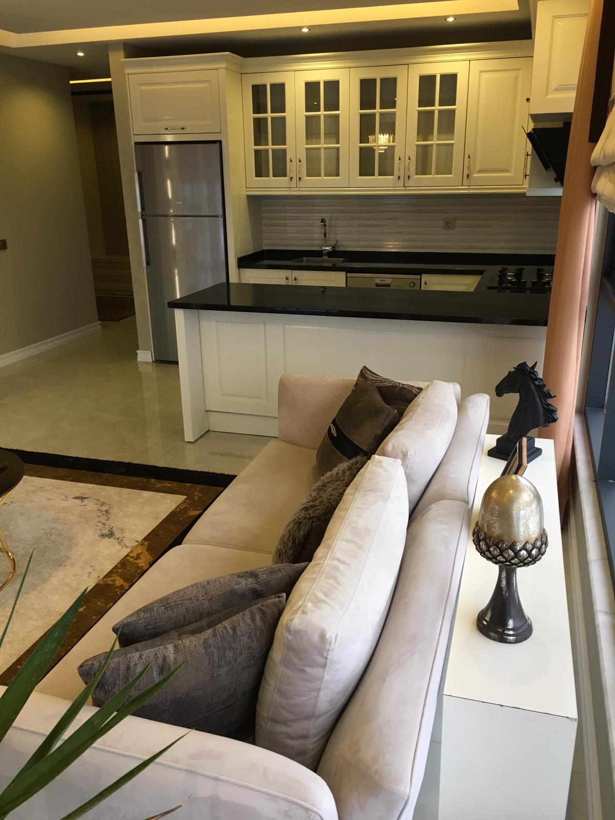 Luxury apartment 2+1 with sea views in a premium class complex on the first coastline in Kargicak, 120 m2 фото 19