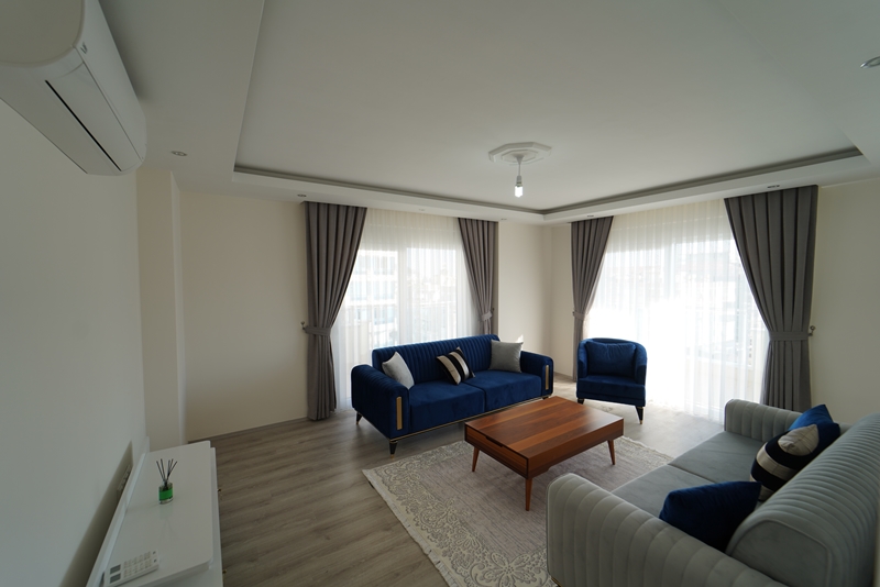 Просторная квартира с мебелью в Махмутларе, рядом с морем. 120кв.м. фото 18