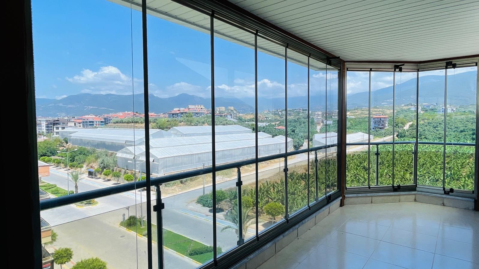 Пентхаус планировки 2+1, 115м2 с видом на море и на горы, район Кестель, Аланья фото 12