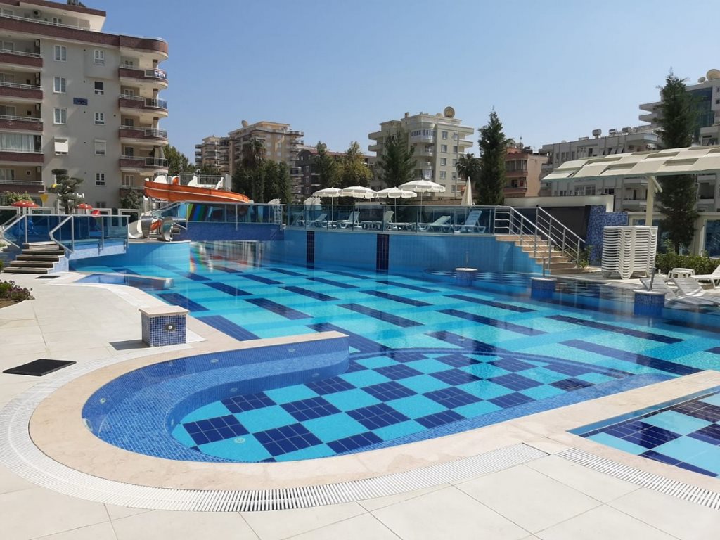 Шикарная квартира 2+1 в комплексе премиум класса возле моря в Махмутларе. 120 кв.м. фото 28